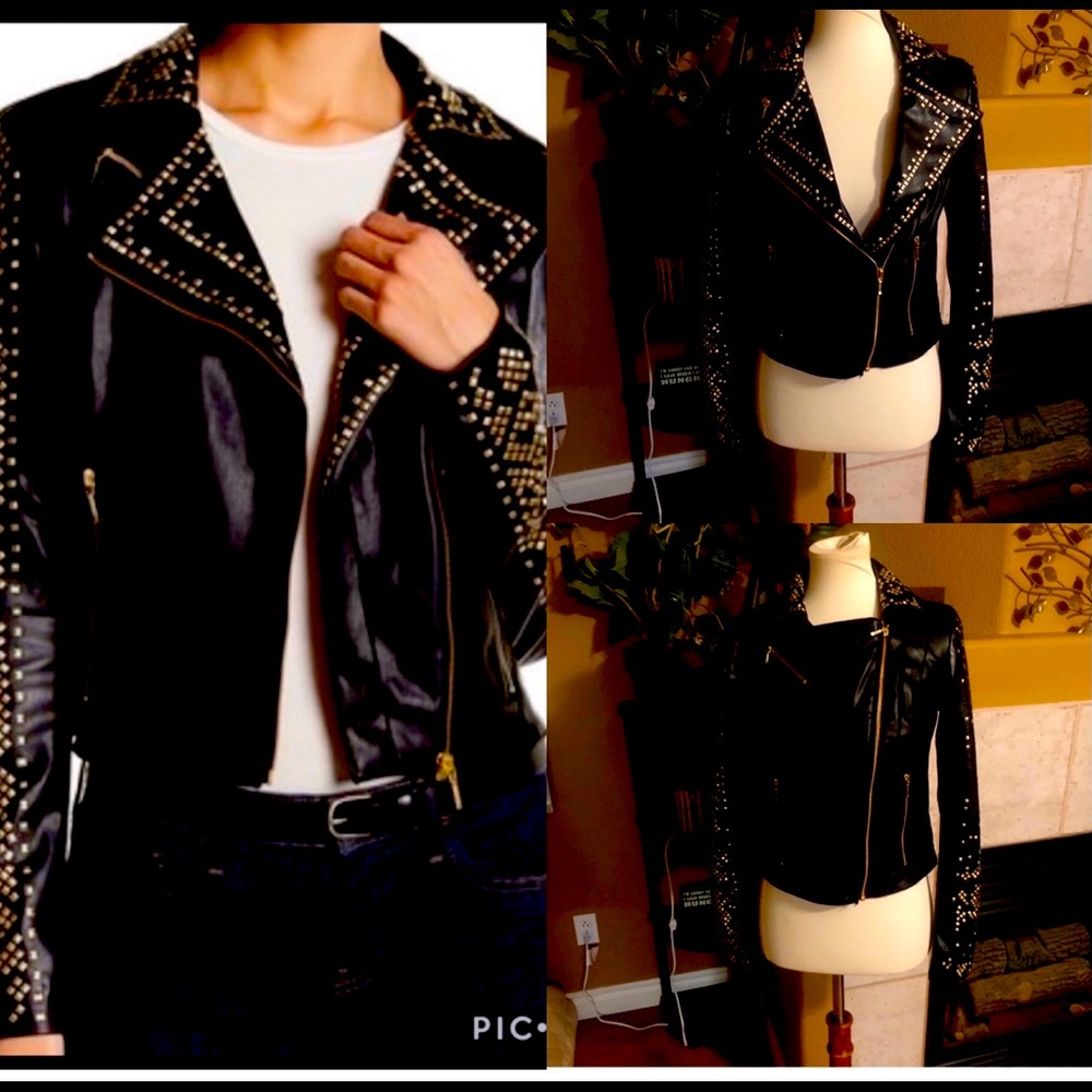 Tarr Manie Faux Leather jacket
